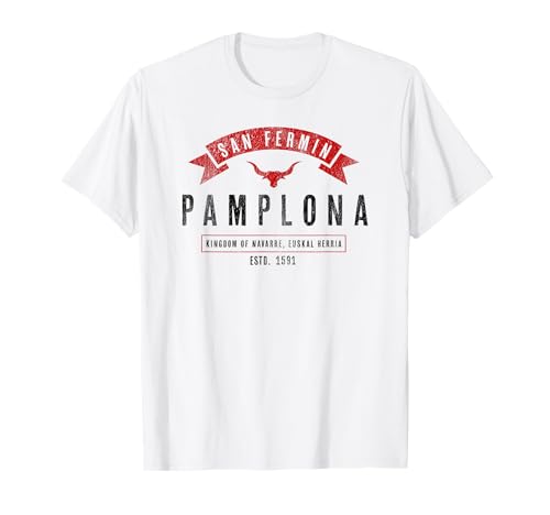 Basque: Pamplona Shirt / San Fermin T-Shirt