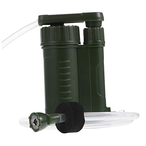 FOYTOKI Survival Water Filter Portable Water Purifier for Emergency Camping Hiking