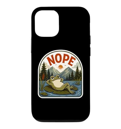 �����b�N�X�����J�G����Nope �O���t�B�b�N �X�}�z�P�[�X iPhone 12/12 Pro �p