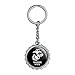 Marine Wife USMC White on Black Officially Licensed Keychain Chrome Plated Metal Pop Cap Bottle Opener