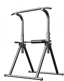 COMINGFIT Torre de potencia con barra de dominadas, equipo multifuncional para entrenamiento de