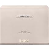 BABOR Instant Fresh & Smooth Eye Serum + łatki | Intensywne nawilżenie i świeżość dla gładkiej okolicy oczu | Serum pod oczy i płatki pod oczy (wielokrotnego użytku) – 15 ml serum i 2 płatki pod oczy