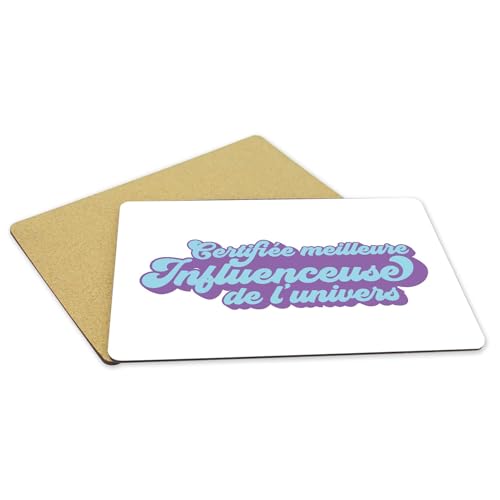 Napperons blancs en liège grand format pour protéger la table des taches - 5