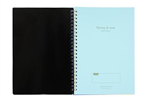 Prise de notes facilitée grâce au bloc-notes rechargeable avec règle et marque-page