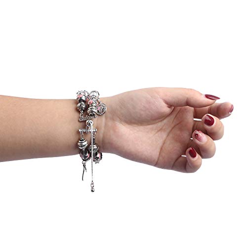 Konafei Compatible with Apple Watch Bands 46mm 45mm 44mm 42mm 41mm 40mm 38mm 49mm, DIY Jewelry iWatch Series 10/9/8/7/SE/6/5/4/3/2/1/Ultra Bracelet Strap with Extra Bling Rhinestone Sparkling Beads for Women by KONAFEI - Used condition - Image 7