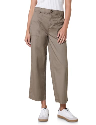 Street One Studio 3716524 Pantalones de Corte Recto, Beige Sandshell Oscuro, 40W x 28L para Mujer