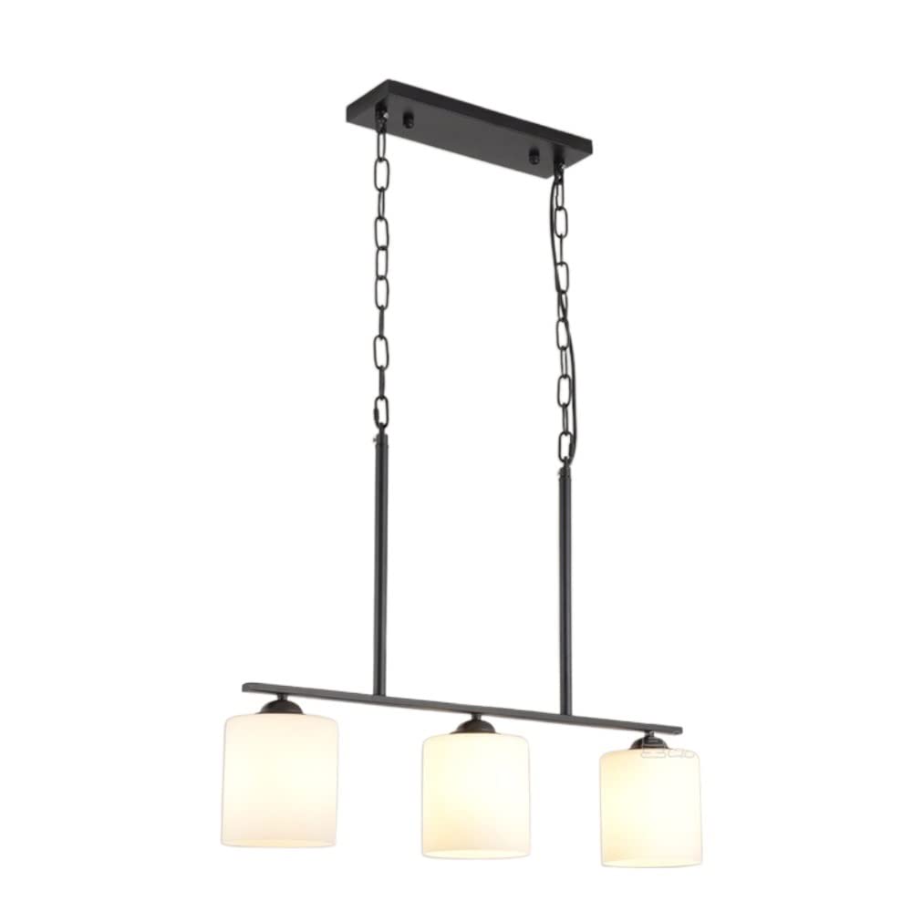 Chandelier trois têtes bar suspension rurale en fer forgé style européen pour restaurant