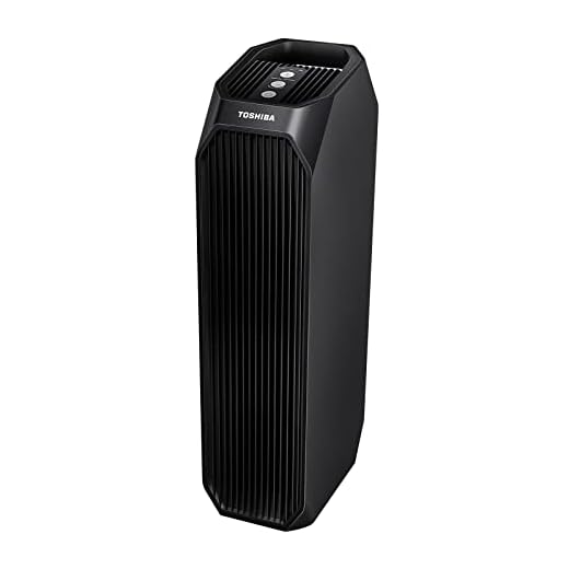 Toshiba Purificador de aire CAF-Z45FR 3 en 1 Air Purifier con filtro HEPA H13, CADR 228 m³/h, filtro de carbón activo, luz UV, 99,7% de efecto de filtración de pelo de animales, polen, polvo