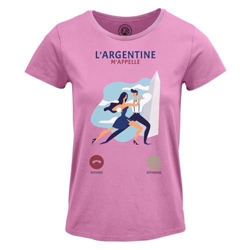 T-shirt Argentine femme cadeau original pour passionnée de tango et voyage