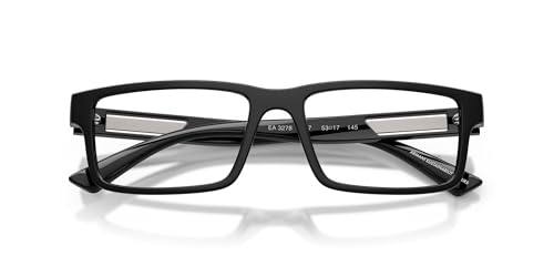 Image of Emporio Armani mens Ea3278 Rectangular Prescription Eyewear Frames