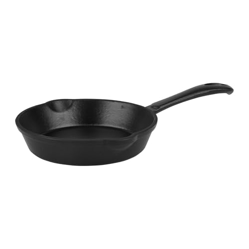 Sitram 716817 Sartén de hierro fundido de 16 cm – Ideal para preparar tortitas, tortillas o verduras pequeñas en la parrilla - sin PFAS ni PFOA - Todas las fuentes de calor, incluida la inducción.