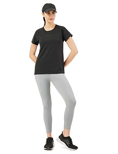 Image of Pump'd Women's Half Sleeve T-Shirt - Athleisure Women's s Fashion Workout Top for Women & Girls | Lightweight Activewear for Running, Sports & Gym - Lightweight, Anti-Odor, Dry Tech, Ultra Soft Seams