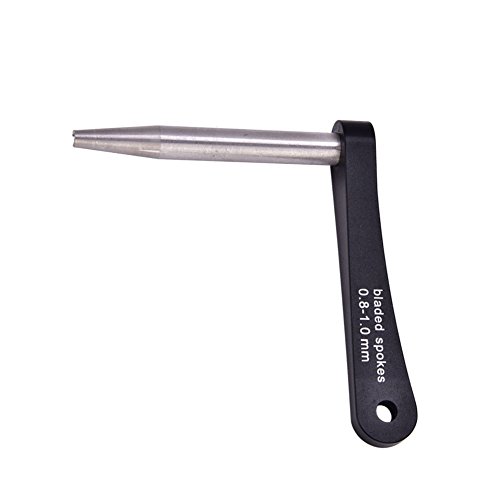 Herramienta de soporte de radios Qqmora compatible con llaves de pezón de 0,8-1,0 mm 8
