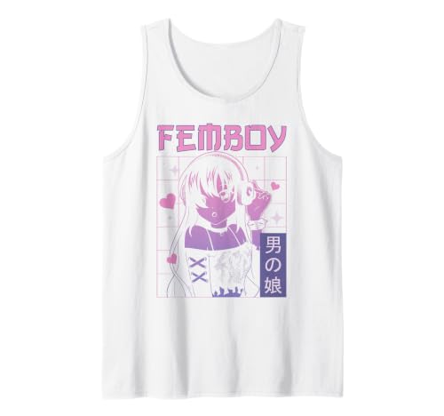 Femboy Crossdresser MTF Anime Débardeur