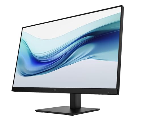 Image of HP Series 3 Pro 24 inch 100Hz FHD IPS Monitor with Adjustable Tilt | Swivel /Pivot /Height, Built-In Dual 2W Speakers, VESA Mount (100mm), Displayport, VGA, HDMI w /DKZ Hub, Black