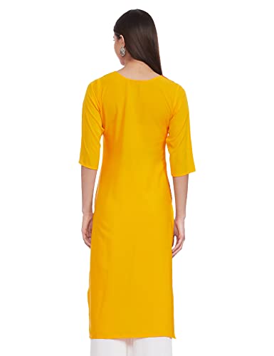 Image of Women's Crepe Regular Kurta