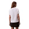 Calvin Klein Jeans Women's A- INST. Logo Classic TEE SS LV047C912G Graphic Tees, White (Brilliant White), L #1