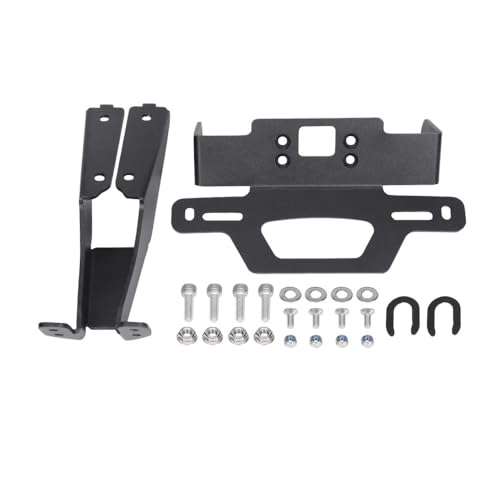 Support de plaque moto CB750 anti-vibrations en alliage d'aluminium