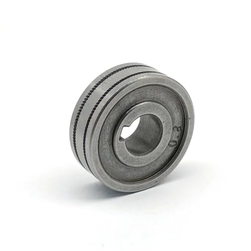0.6 0.8 0.9 1.0 1.2 30x10x10 Welding Torch Machine Roller U V Knurled Groove for Mig Steel Flux Cored Wire Feed Feeder Motor Welder(V 1.0 1.2)