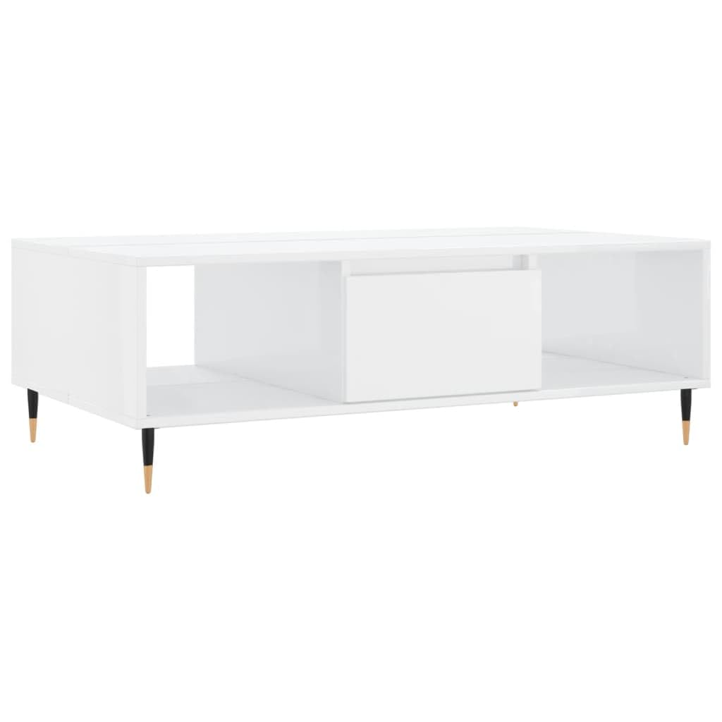 Table basse avec grand espace de rangement pour optimiser un petit séjour