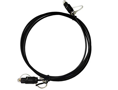 Easyday Digital Optical Audio Cable Toslink Cable Cord Fiber Optic Cable for Home Theater, Sound Bar, TV, PS4, Xbox, Playstation & More (1.5 Meter) - Thumbnail 2
