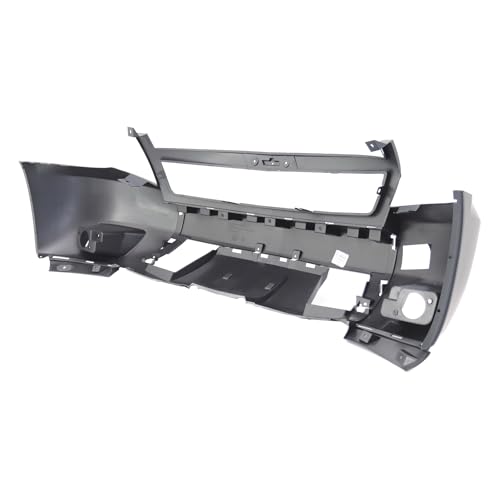 Image of FitParts For Chevrolet Suburban /Tahoe 2007-2010 Front Bumper Cover | Primed, With Fog Light Holes, Also fits Chevrolet Avalanche, Ready to Paint, OEM 25830185, GM1000830