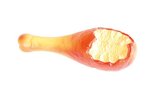 Furry Angels Squeaky Chicken Legs Style Rubber Dogs/Cats Toy for All Dogs, Brown (B07SSG5DF5) Amazon Price History, Amazon Price Tracker