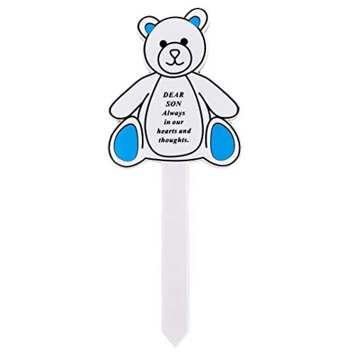 Angraves Special Son Memorial Baby Child Remembrance Verse Grave Ground Stake Plaque