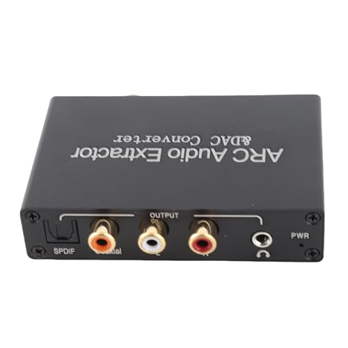 Convertidor de audio ARC HDMI a digital SPDIF óptico y analógico de 3.5mm para TV 3