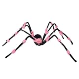 Decoraciones de Halloween espeluznante brillo para fiestas inolvidables, fascinante decoración de eventos con temas que se arrastran (B, talla única)