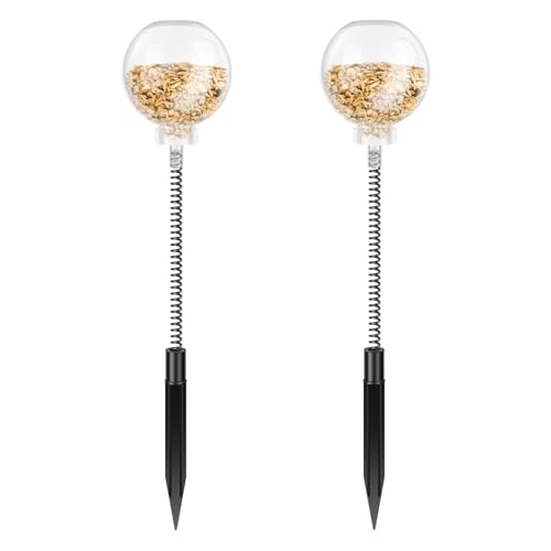 AwObEpl 2 Pack Peck Toy Lightweight Chicken Treat Dispenser Interactive Chicken Slow Feeder Toy for Hens Ducks Large Birds Parrots