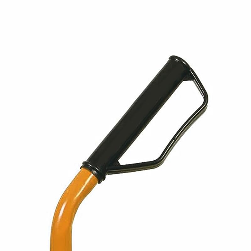 Virsus Carrello Portapacchi Professionale GIALLO 3417, misura 55x35x113 cm, con Maniglie di Sicurezza e 2 Ruote Pneumatiche, Montacarichi per trasporto di carichi pesanti, Portata Massima 200 Kg