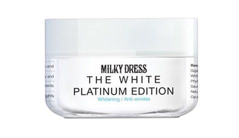 MILKY DRESS The White Platinum Edition (Whitening Cream) 50ml