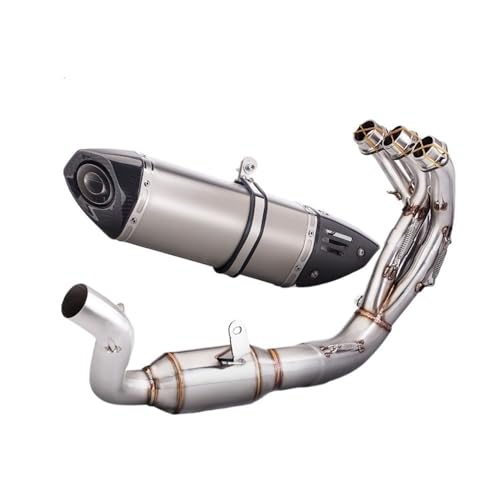 Tuyau d'échappement Silencieux Moto MT09 XSR09 Collecteur 2021-2023