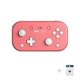 8Bitdo Lite 2 Bluetooth Controller with Motion Controls, Linear Motors Vibration, Joysticks, Triggers and D-pad, Wireless Gamepad for Switch/Switch 2, Android & Raspberry Pi (Pink)