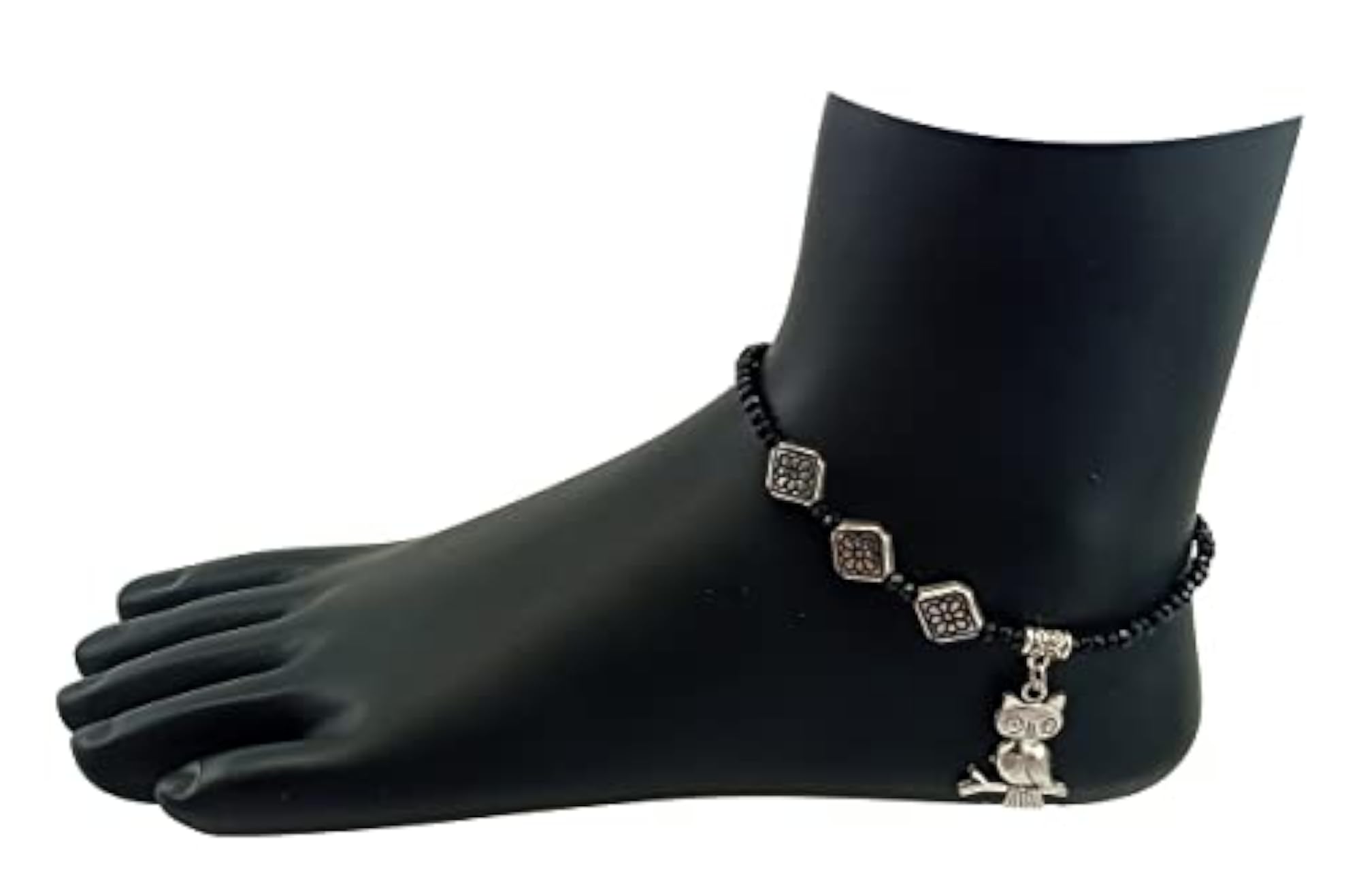 Women's Preciosa Multicolor Seed Beads Anklet Combo