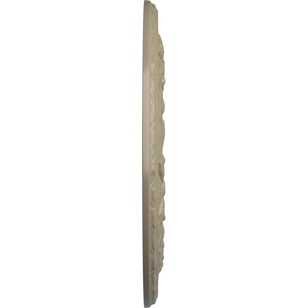 Ekena Millwork CM13SAACS Salem - Medalla de techo pintada a mano, cobre envejecido