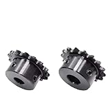 04C Industrial Sprocket 45# Steel 15/16/17/20Teeth Bore 5-18mm ​Pitch 6.35mm 1Pcs(8mm,15 Teeth)