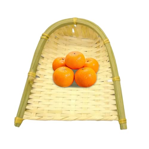 Hogvinnatil Pala trenzada, cesta artesanal trenzada para polvo – Decorativos rústicos naturales para cocina, dormitorio, salón y restaurante