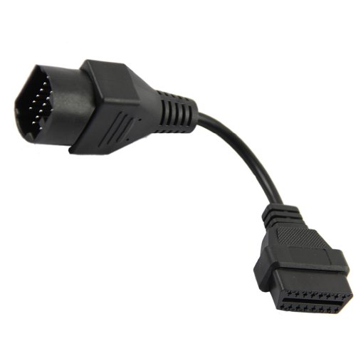 HeroNeo® 17 pines a 16 pines OBDII OBD2 Cable adaptador conector de diagnóstico para Mazda