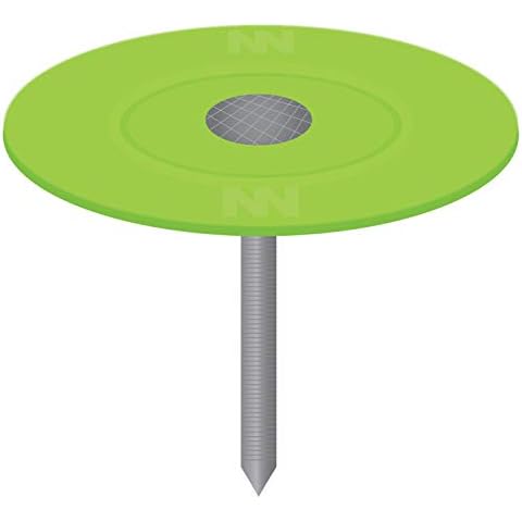STINGER 0135131 2" Plastic Cap Ring Shank Nails Cover