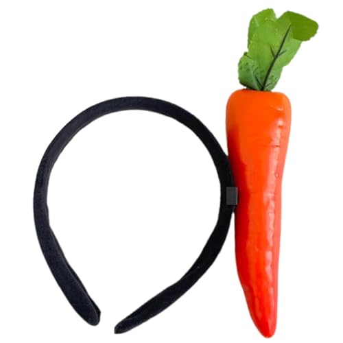 Bandeau de fête carotte orange serre-tête déguisement et décoration Pâques