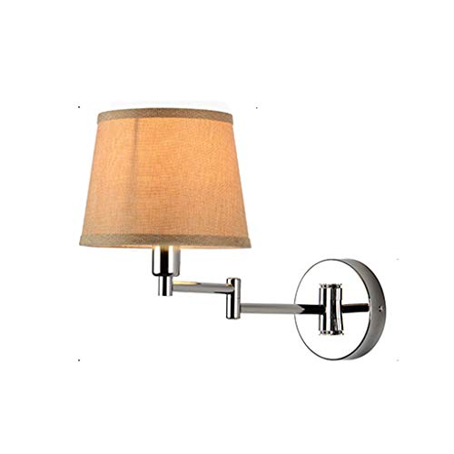 Lampara de pared E14 giratoria para solucionar la falta de luz en esquinas oscuras