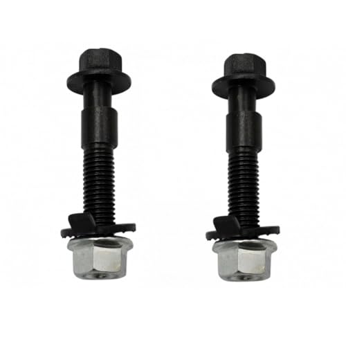 TRQ Camber Bolt Compatible with 0514 Ford Mustang 0013 Chevrolet Impala 1923 Toyota RAV4 0115 Honda Civic 0223 Nissan Altima 0717 Jeep Compass 9620 Dodge Grand Caravan 1017 GMC Terrain