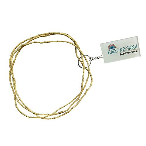 Hare Krishna Food For Soul Iskcon Tulsi Kanthi Mala I 3 Round Tulsi Mala – Holy Tulsi Mala Chain for Men & Women Hare Krishna Food For Soul Iskcon Tulsi Kanthi Mala I 3 Round Tulsi Mala – Holy Tulsi Mala Chain for Men & Women