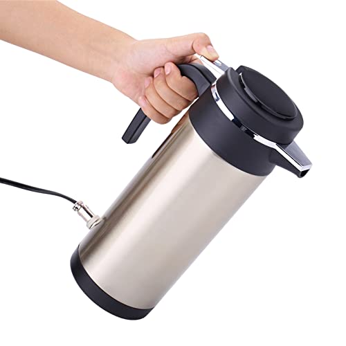 Tetera eléctrica de acero inoxidable 850ml, 24V portátil miniatura 6