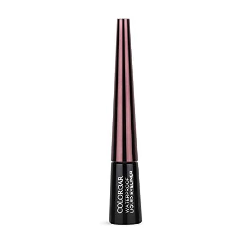 Colorbar Waterproof Liquid Eyeliner, Black, Long-lasting, Smudge-Free, Fast Drying, Paraben-free, Suitable for Sensitive Eyes Cover