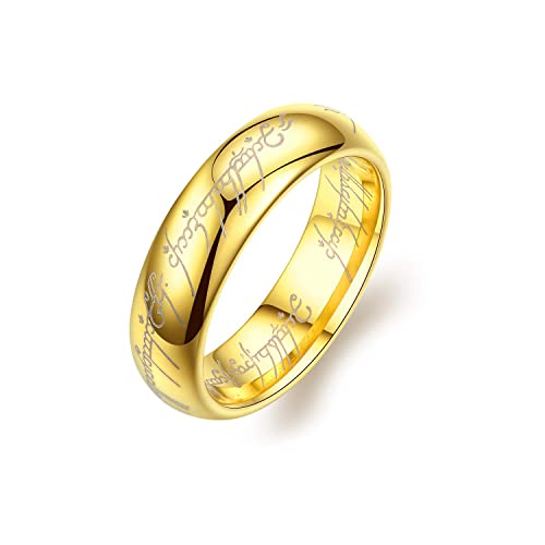 Todenb Gold Stainless Steel Ring