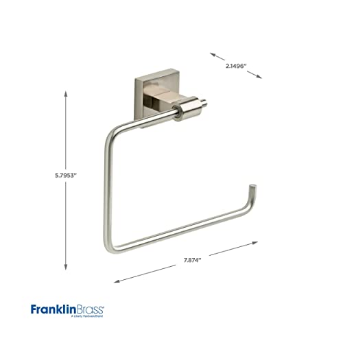 Franklin Brass MAX46-SN Maxted Towel Ring, Brushed Nickel thumb #4