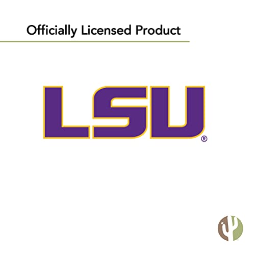 Calcomanía de vinilo de LSU duradera para proteger tus pertenencias 7